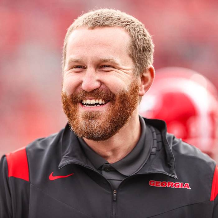 Georgia football co-defensive coordinator, Glenn Schumann / Photo by UGAA